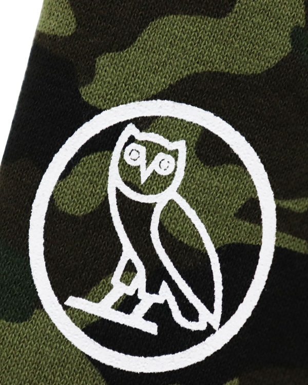 Bape X OVO Woodland Camo Shark Reversible Tepláky Panske Čierne | SK-5682