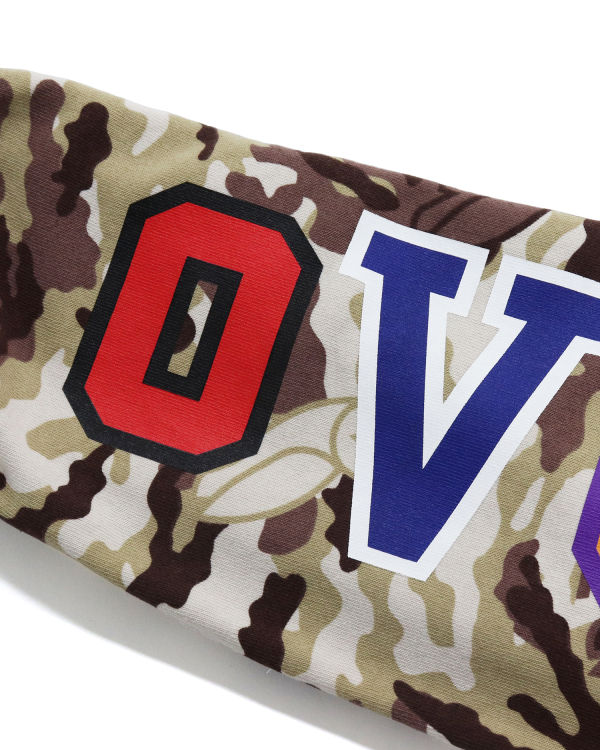 Bape X OVO Woodland Camo Shark Reversible Tepláky Panske Svetlo Červené | SK-9758