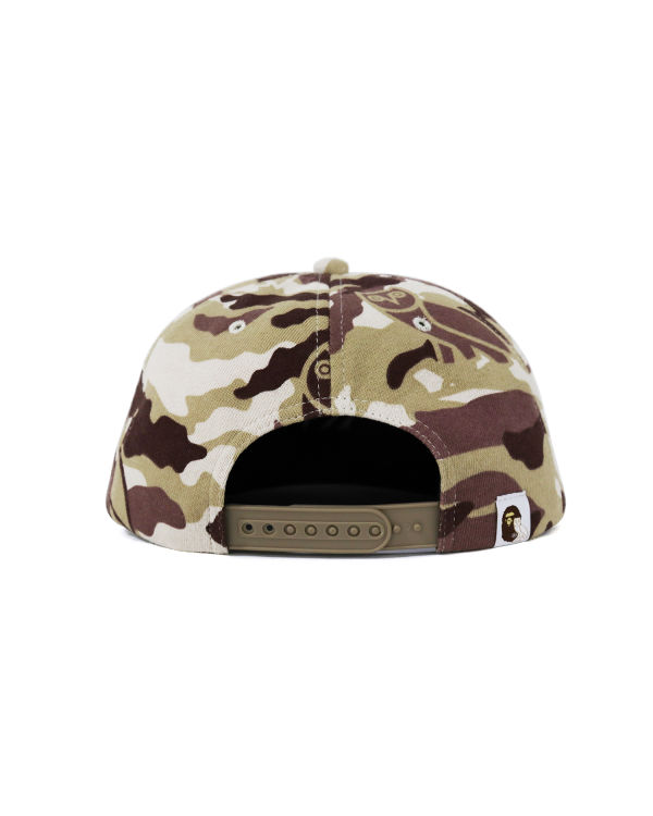 Bape X OVO Woodland Camo Snapback Caps Panske Béžové | SK-8109