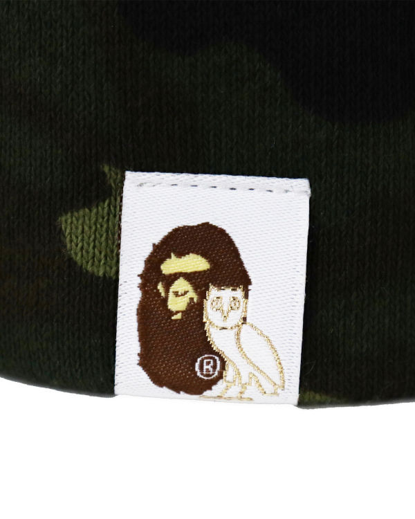 Bape X OVO Woodland Camo Snapback Caps Panske Zelene | SK-9145