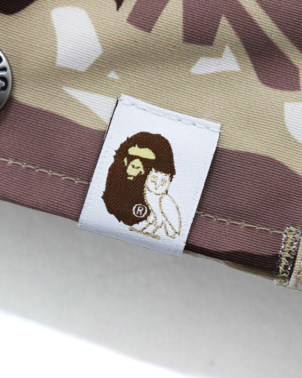 Bape X OVO Woodland Camo Snowboard Bundy Panske Béžové | SK-5398