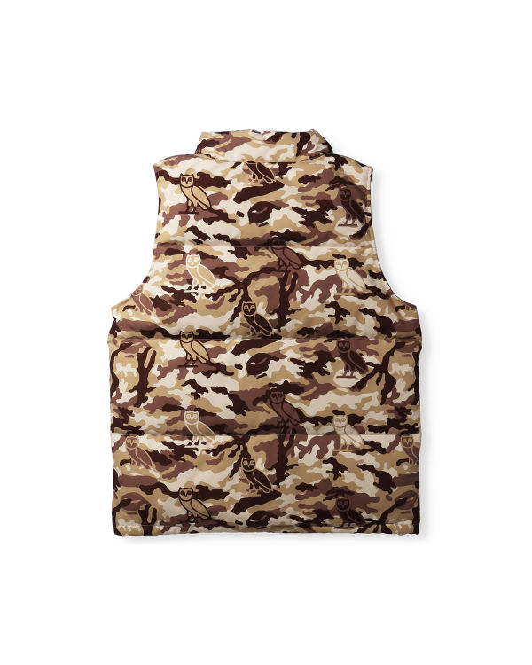 Bape X OVO Woodland Camo Vesty Panske Béžové | SK-8025
