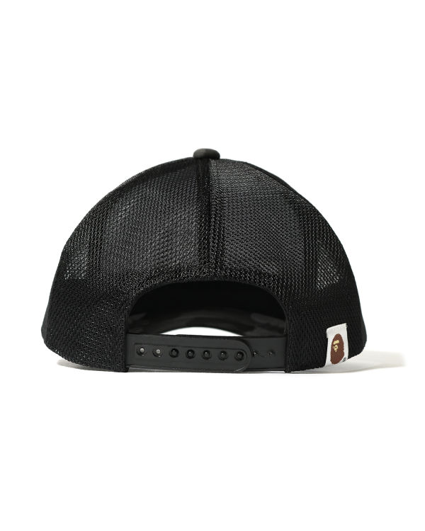 Bape X Stussy Trucker Caps Panske Čierne | SK-5217