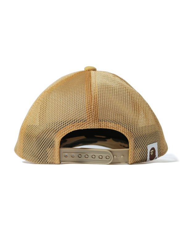Bape X Stussy Trucker Caps Panske Žlté | SK-6729