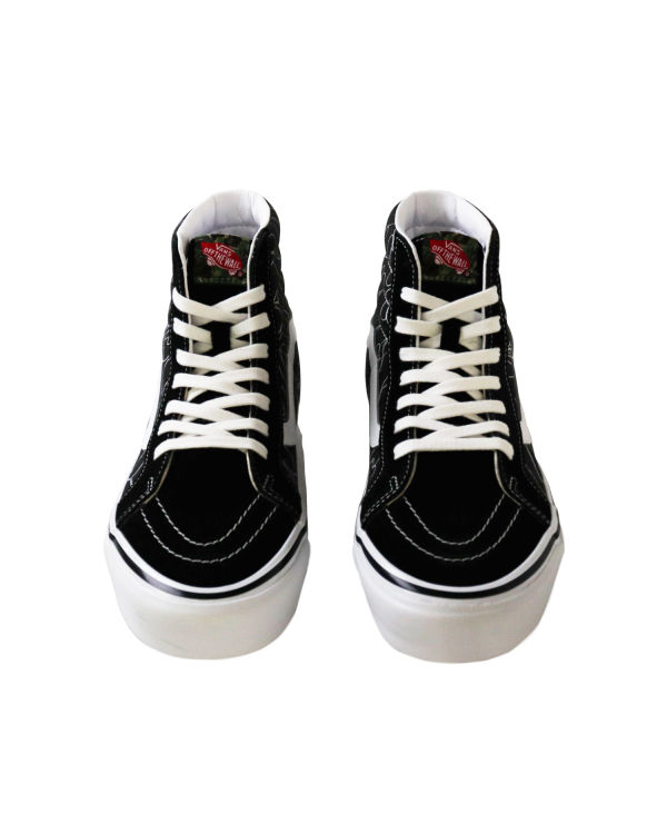 Bape X Vans Line ABC Camo Sk8-Hi Tenisky Panske Čierne | SK-8901