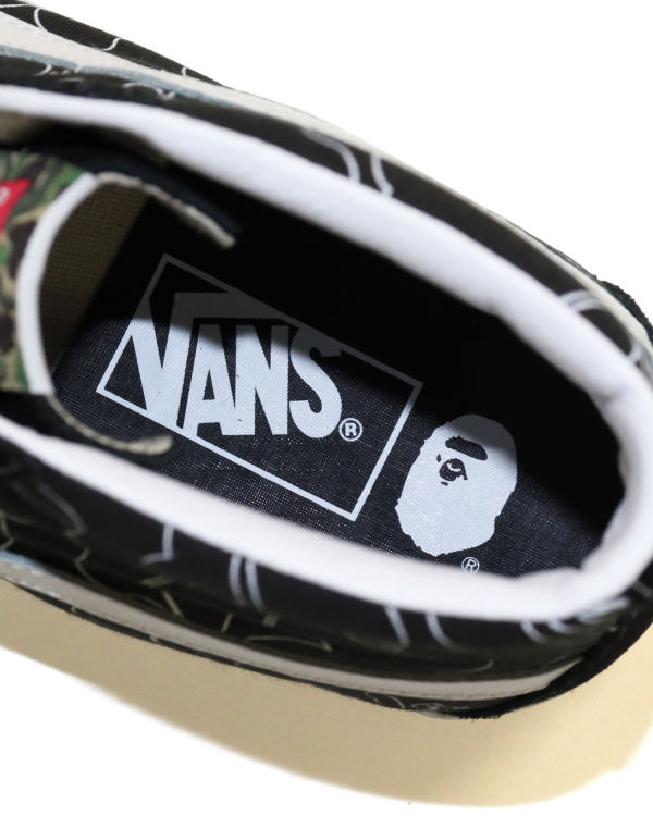 Bape X Vans Line ABC Camo Sk8-Hi Tenisky Panske Čierne | SK-8901