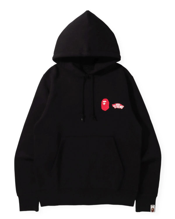 Bape X Vans Pullover Mikiny S Kapucňou Panske Čierne | SK-5027