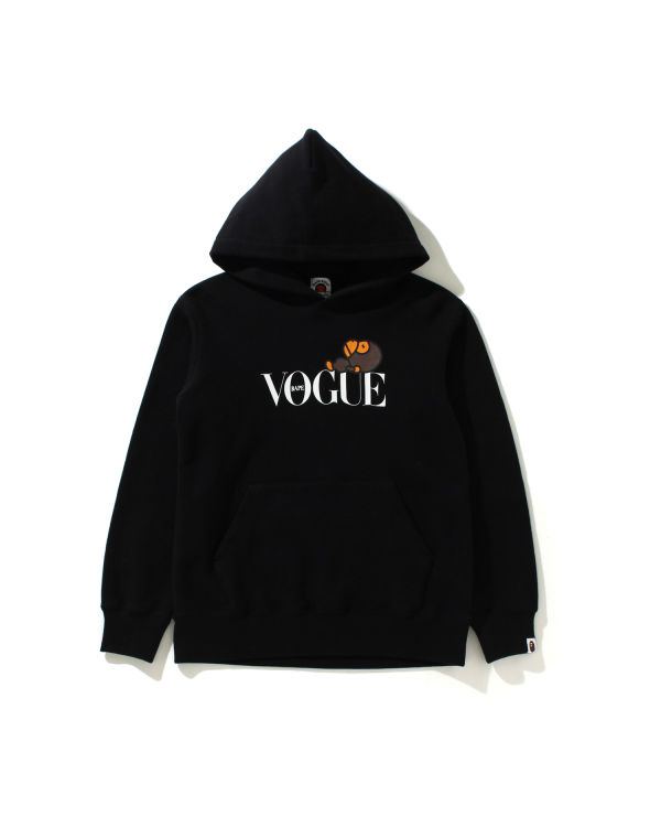 Bape X Vogue Milo Pullover Mikiny S Kapucňou Detske Čierne | SK-5186