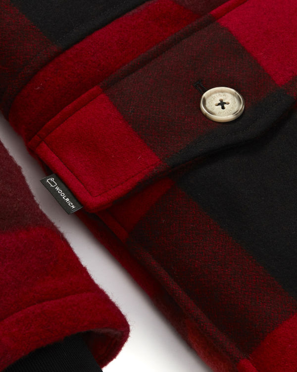 Bape X Woolrich Arctic Parka Panske Svetlo Červené | SK-4023
