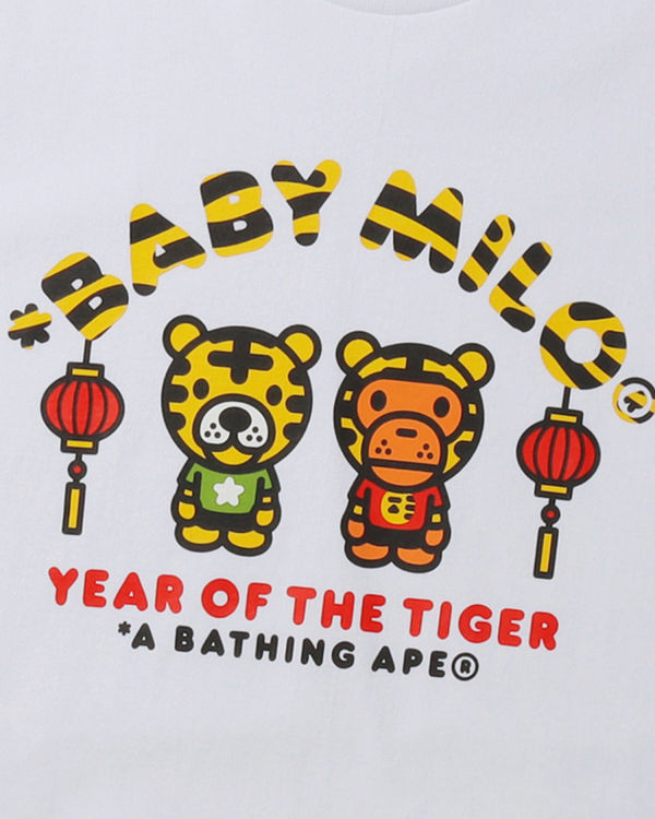 Bape Year Of The Tiger Milo Tricko Panske Biele | SK-3560