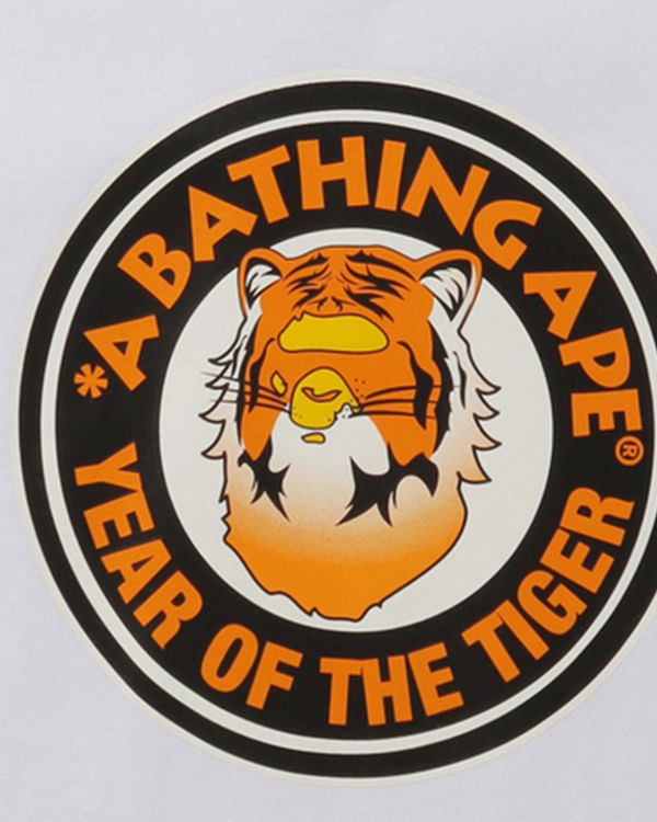 Bape Year Of The Tiger Tricko Detske Biele | SK-5690
