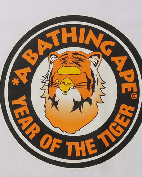 Bape Year Of The Tiger Tricko Panske Biele | SK-9624
